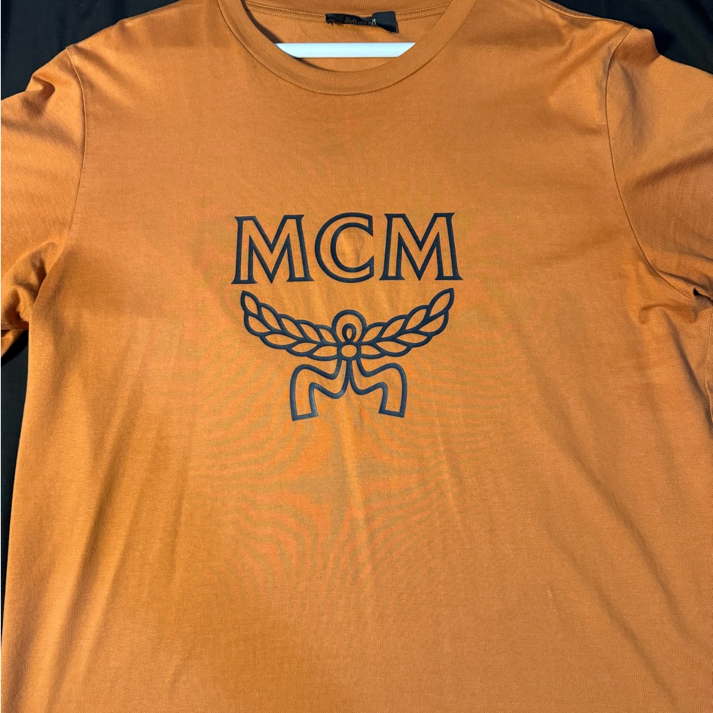 MCM Men's Tee in Rich Orange